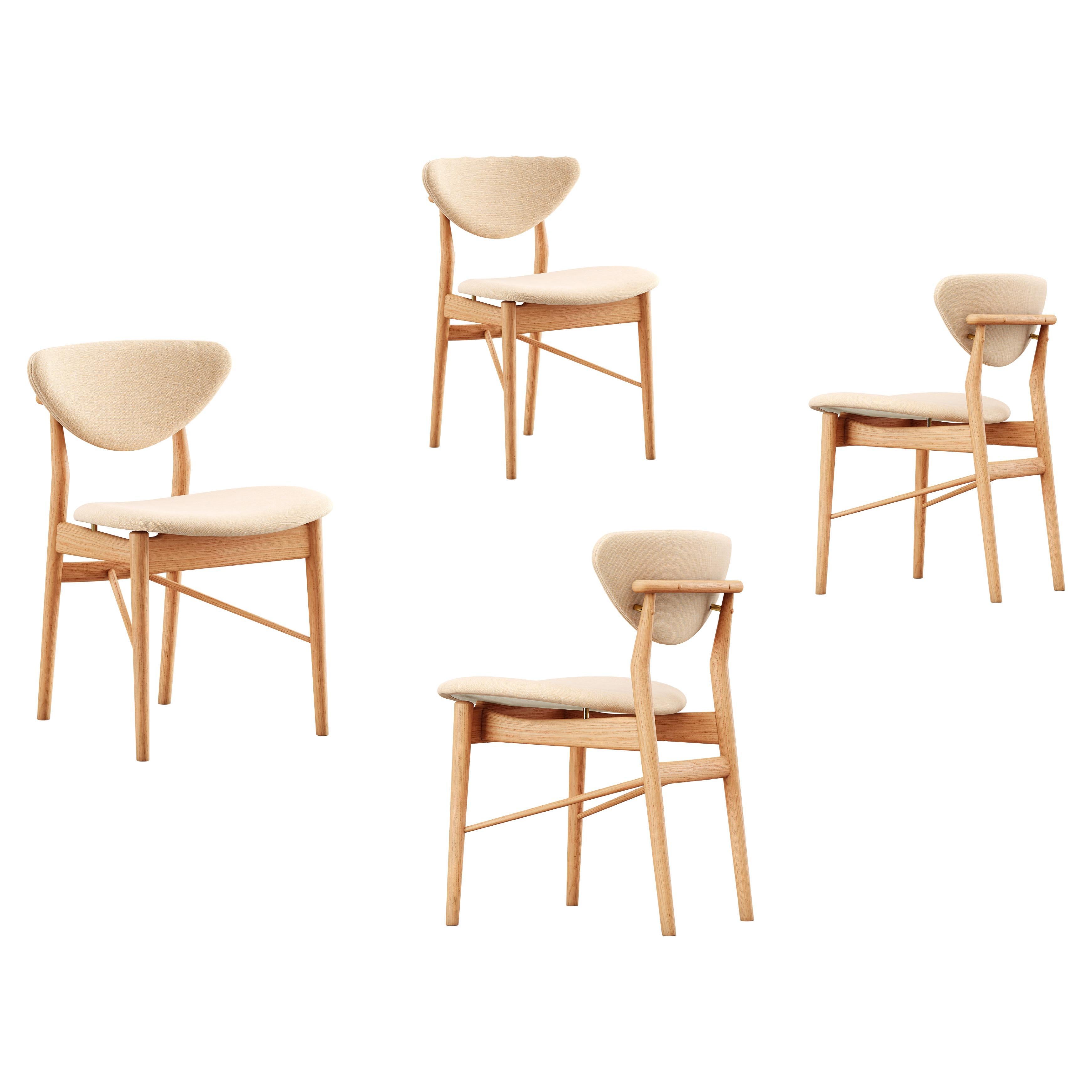 SET of Finn Juhl 108 Chairs by House of Finn Juhl