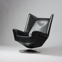 Set of Finnish Model Prisma T-666 Armchairs, Voitto Haapalainen, Tehokaluste Oy