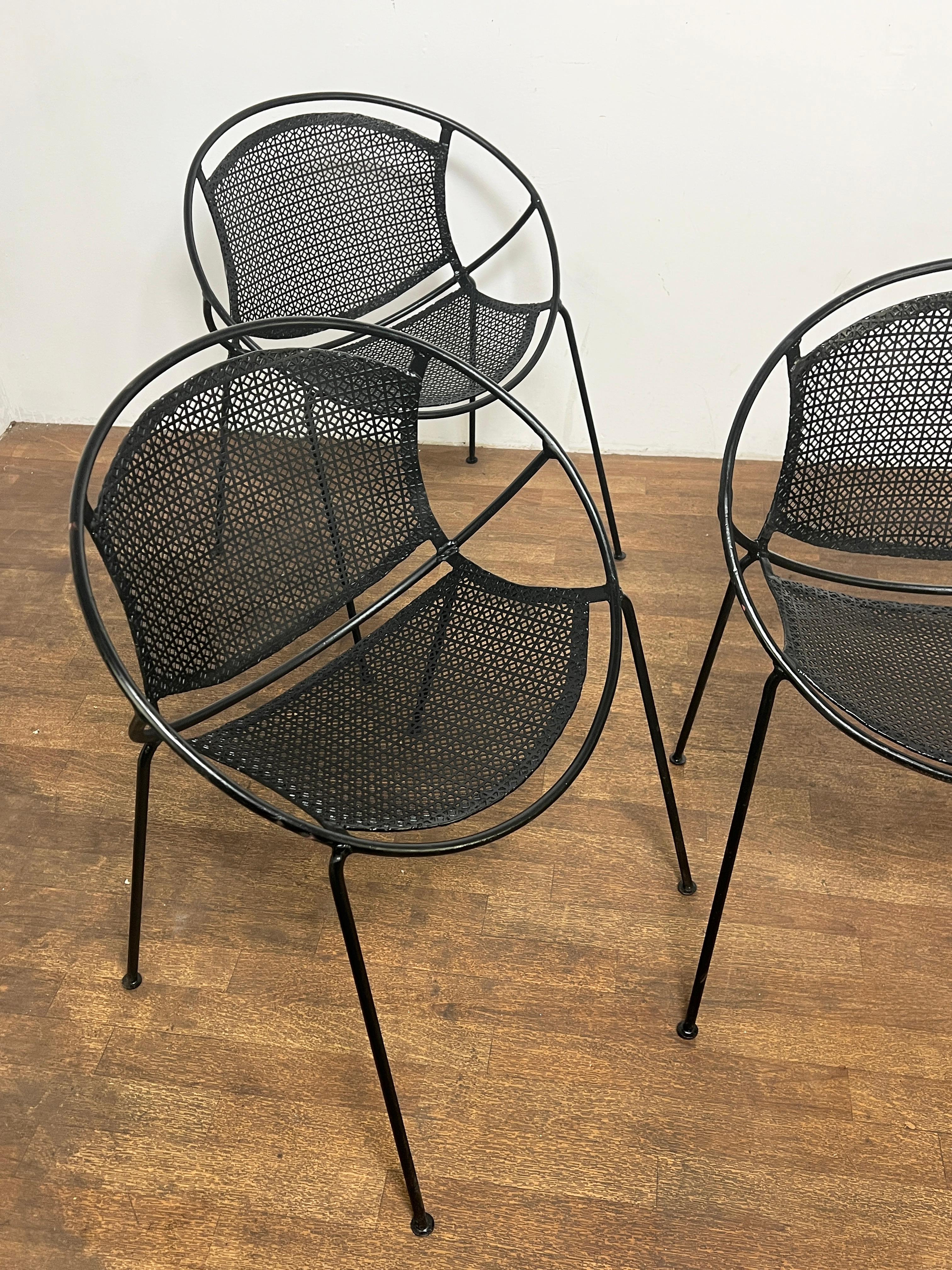 Mid-Century Modern Set of Five 1950s 