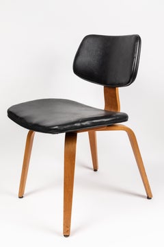 Set of Five 1950s Thonet Bentwood Chairs