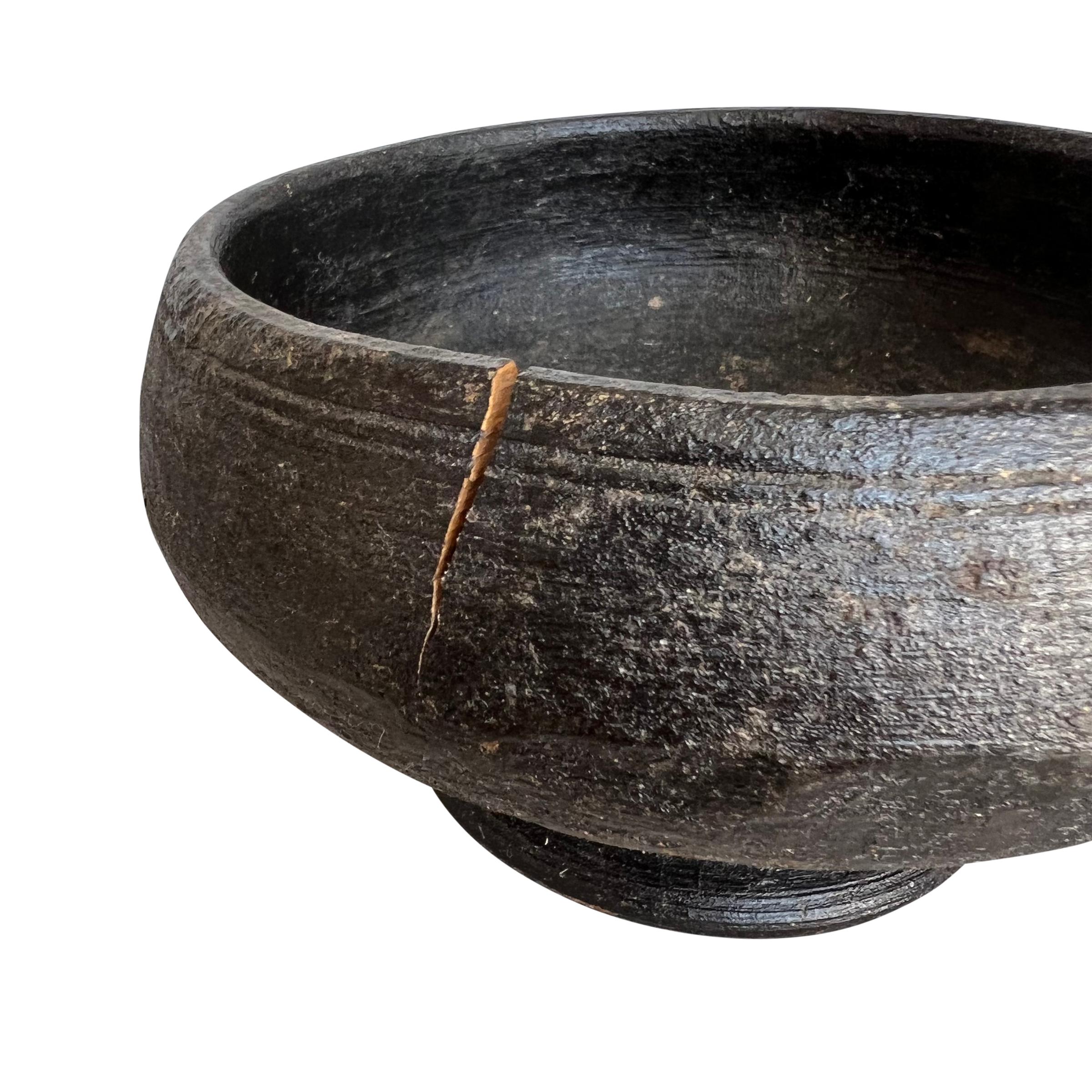 Set of Five 19th Century Tibetan Buddhist Alms Bowls 4