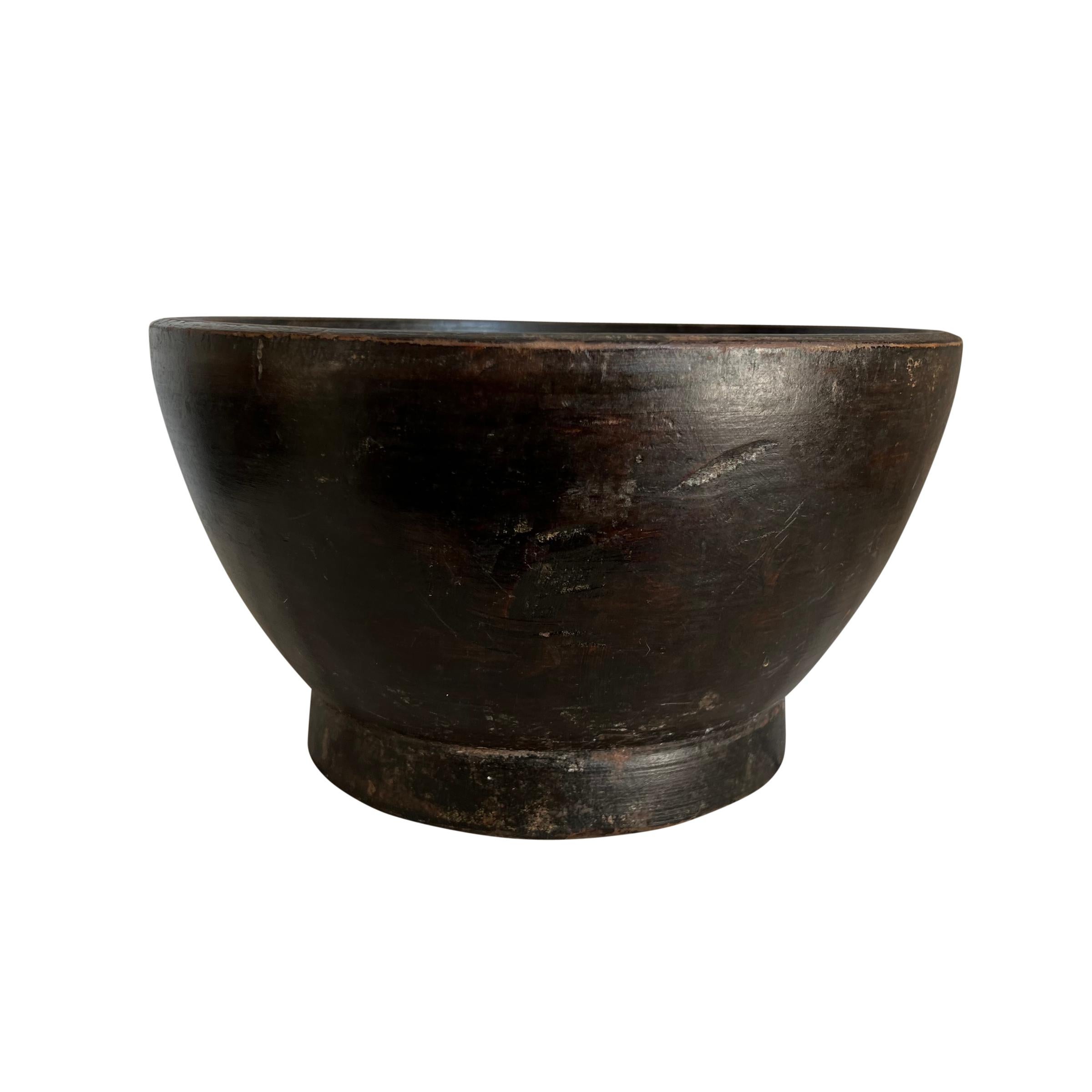 Set of Five 19th Century Tibetan Buddhist Alms Bowls 1