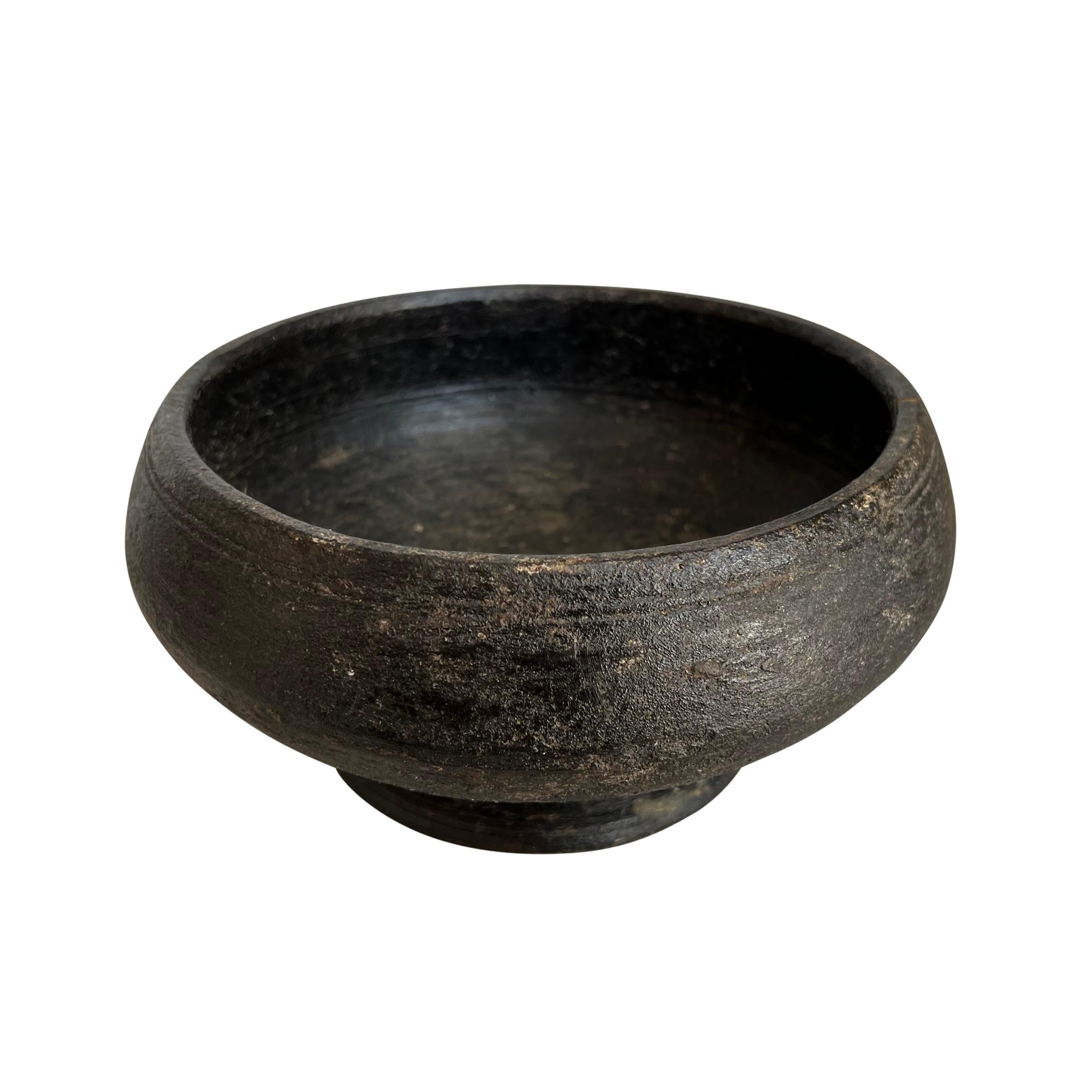 Set of Five 19th Century Tibetan Buddhist Alms Bowls 3