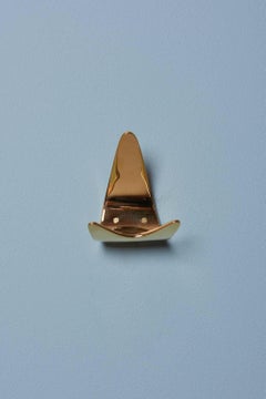 Set von fünf Wandhaken #4086 von Carl Auböck