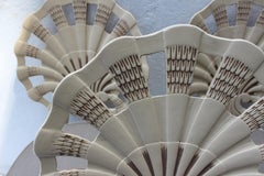 Ensemble de cinq chaises Grotto en aluminium par Tropitone