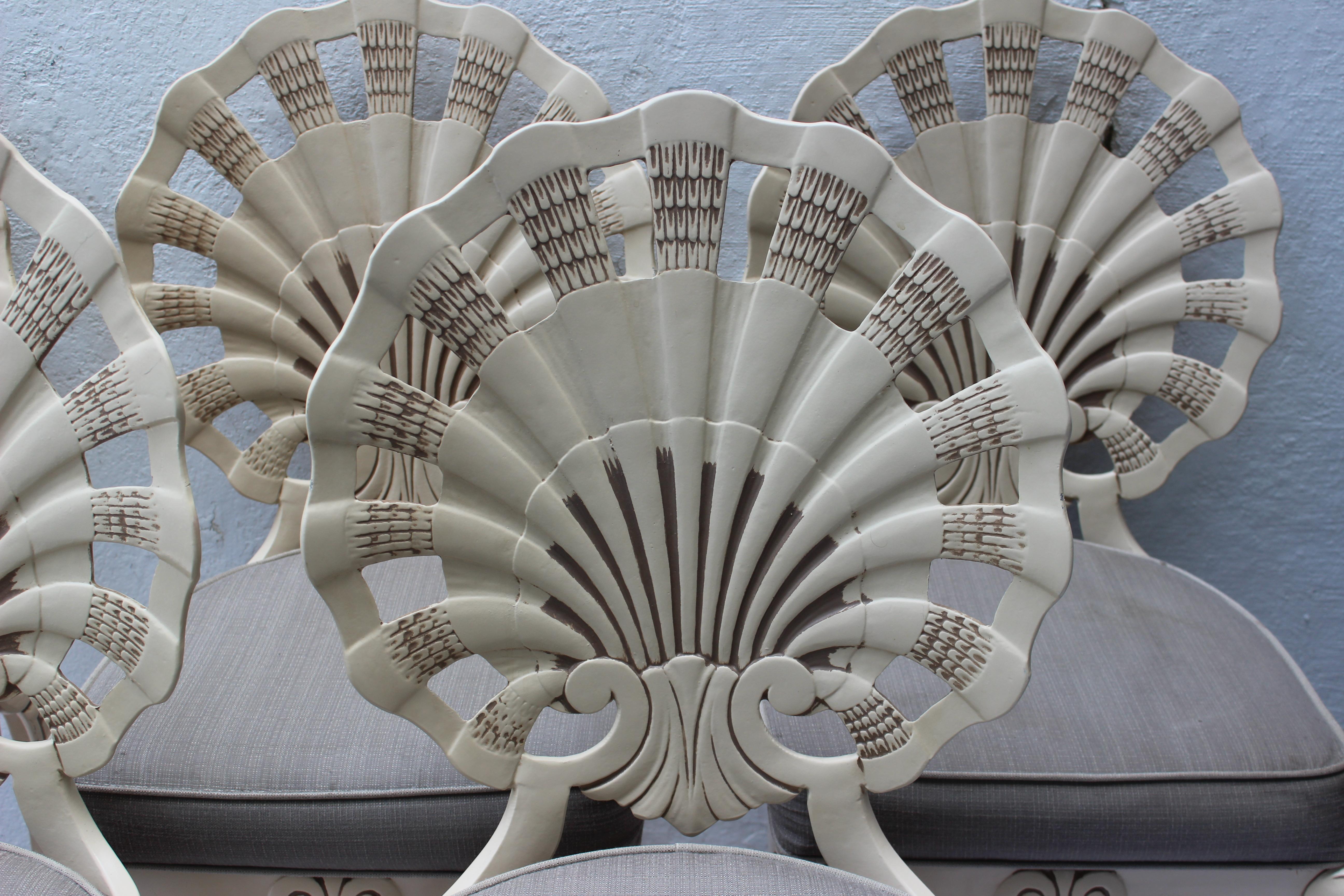 Set of Five Aluminum Grotto Chairs by Tropitone 4
