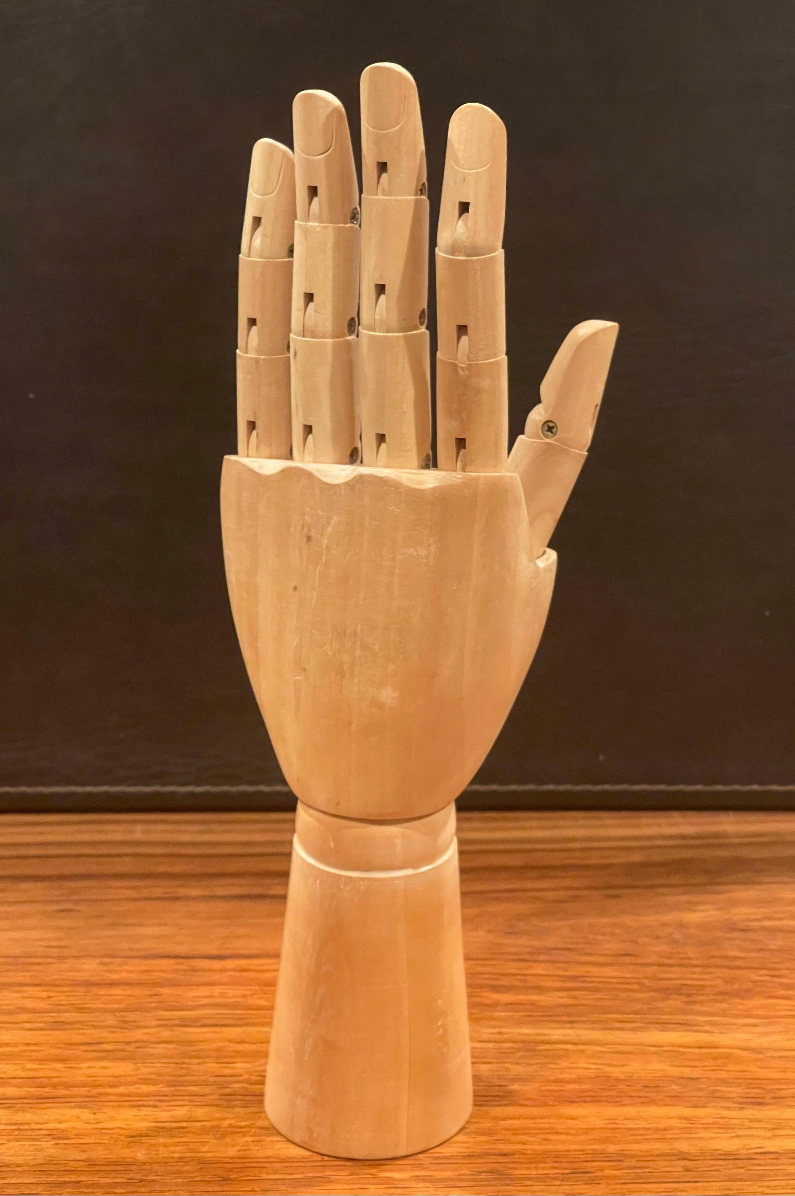 North American Set of Five Articulating Hands For Sale