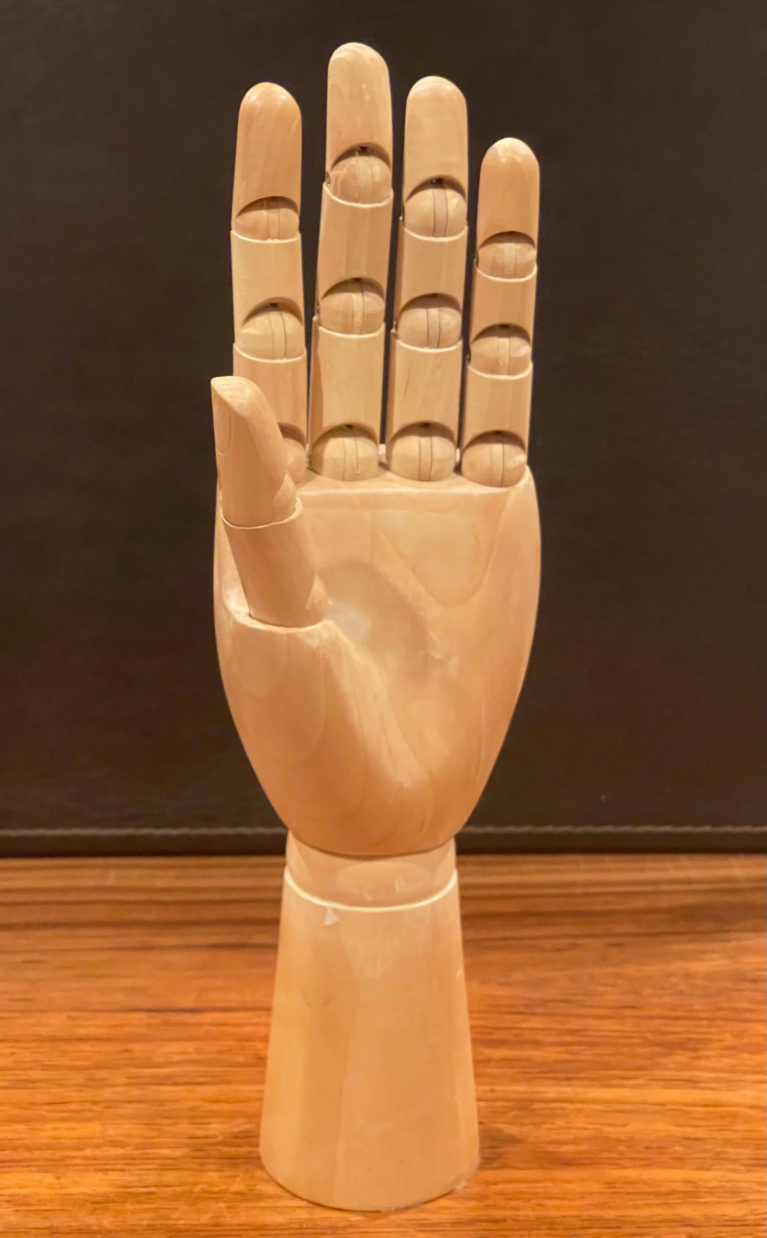 20th Century Set of Five Articulating Hands For Sale