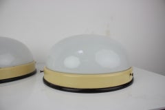 Satz von fünf bündigen Bauhaus-Halterungen, 1930er Jahre