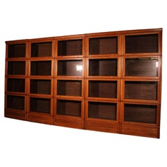 Set Of Five Bookcases Called Stacking Bookcase In Light Oak