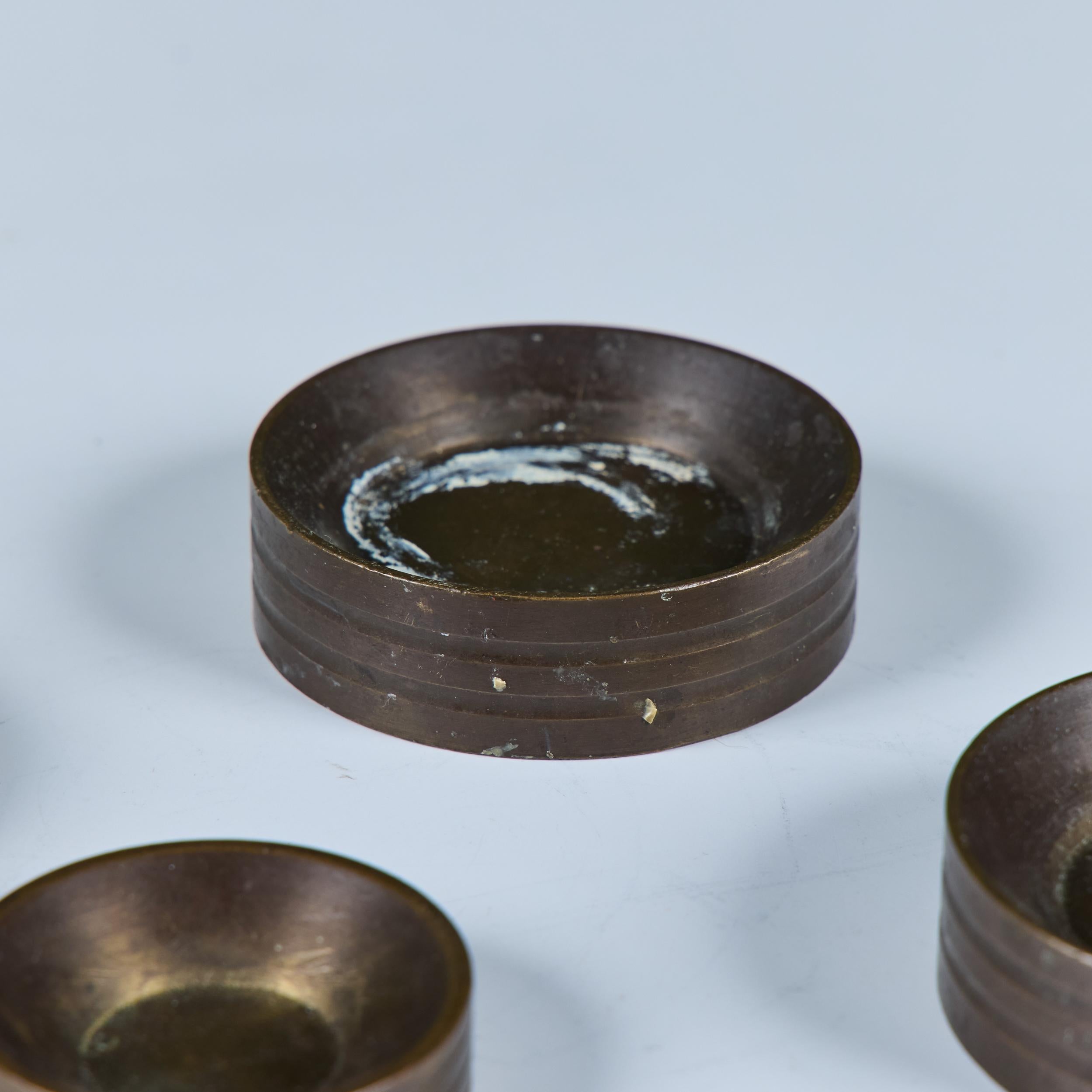 Set of Five Bronze Weights For Sale 7