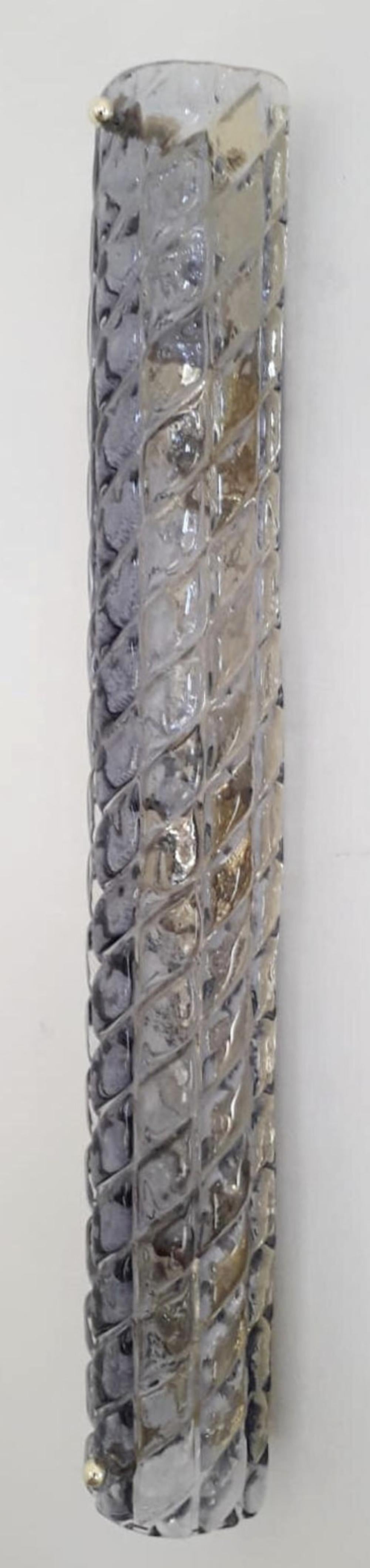 Metà XX secolo Set di cinque lampade in vetro di Murano di Barovier&Toso. Italia, anni '60 in vendita