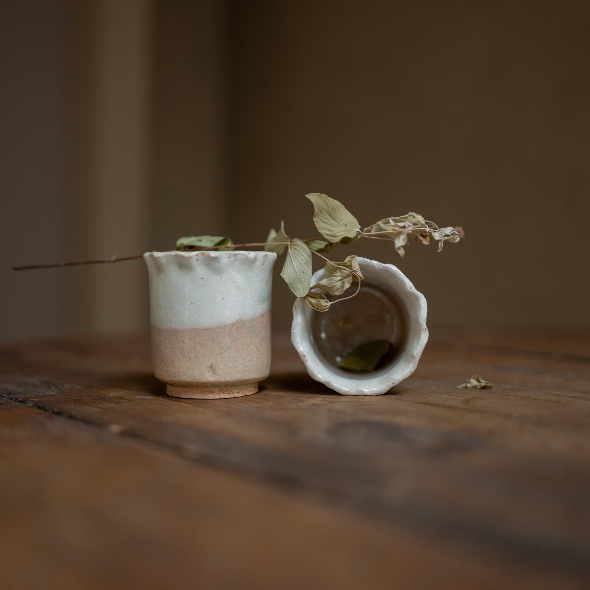 Set di cinque tazze in ceramica di Kitaoji Rosanjin, Giappone, metà del XX secolo in vendita 4