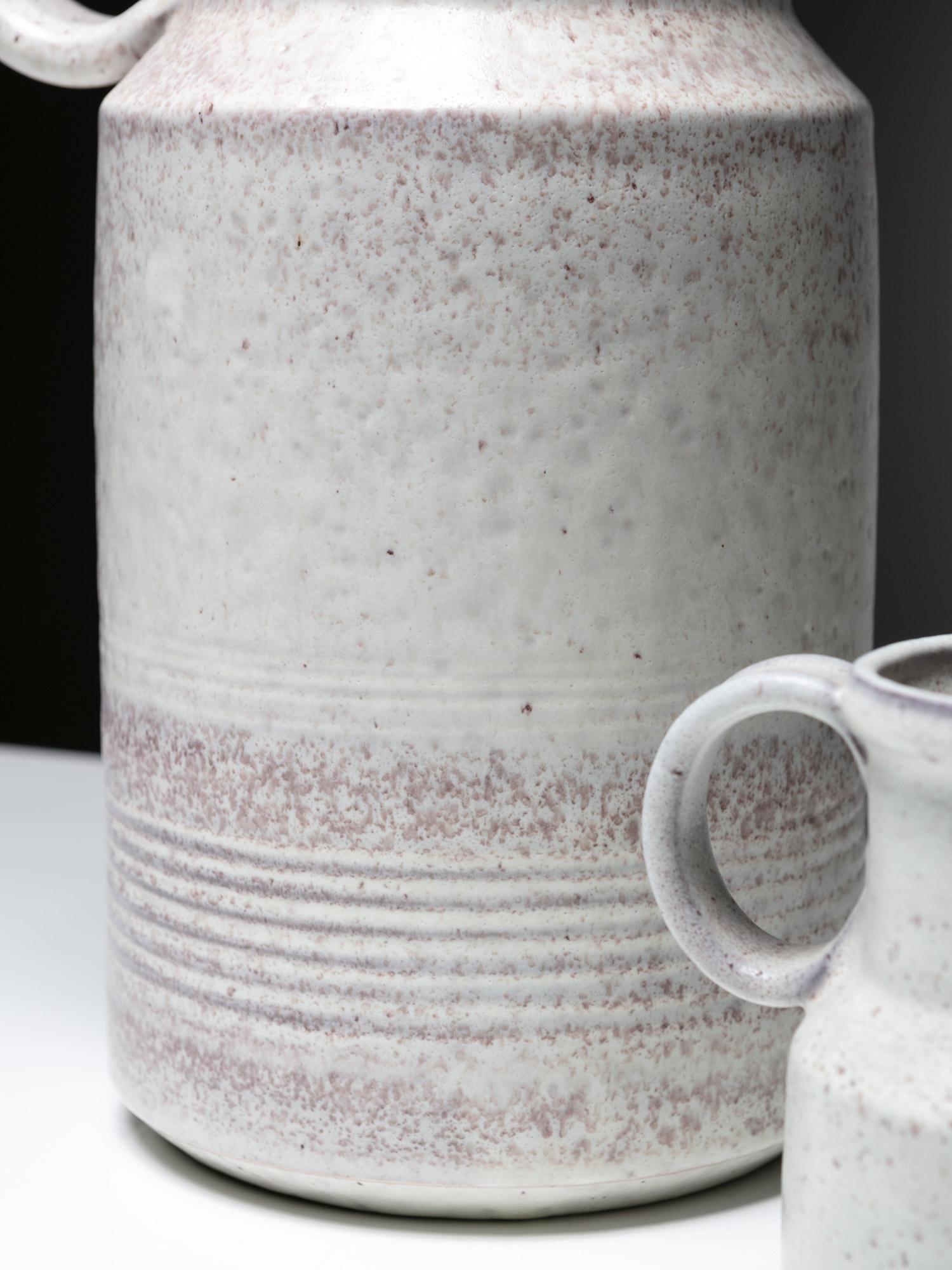 Fine XX secolo Set di cinque brocche in ceramica di Alessio Tasca, Italia, anni '70 in vendita