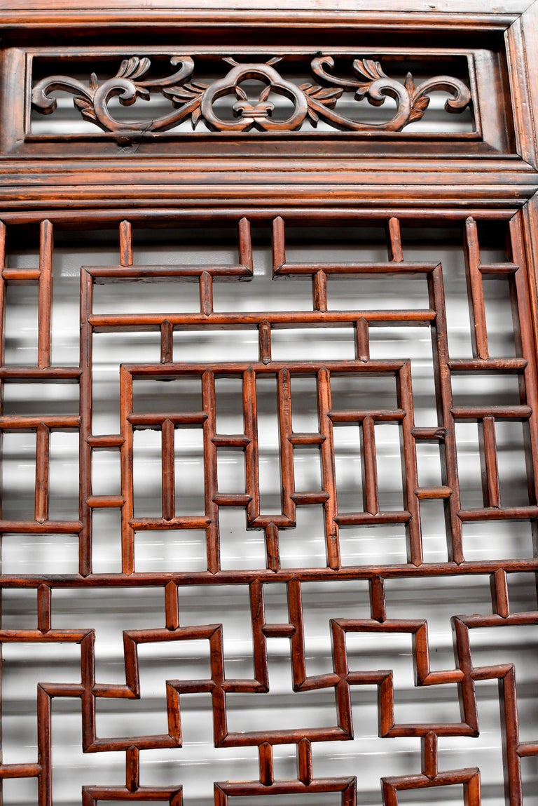 19th Century Set of Five Chinese Antique Screens Ming Style For Sale