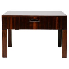Set of Five Danish Modern Rosewood Tray Tables