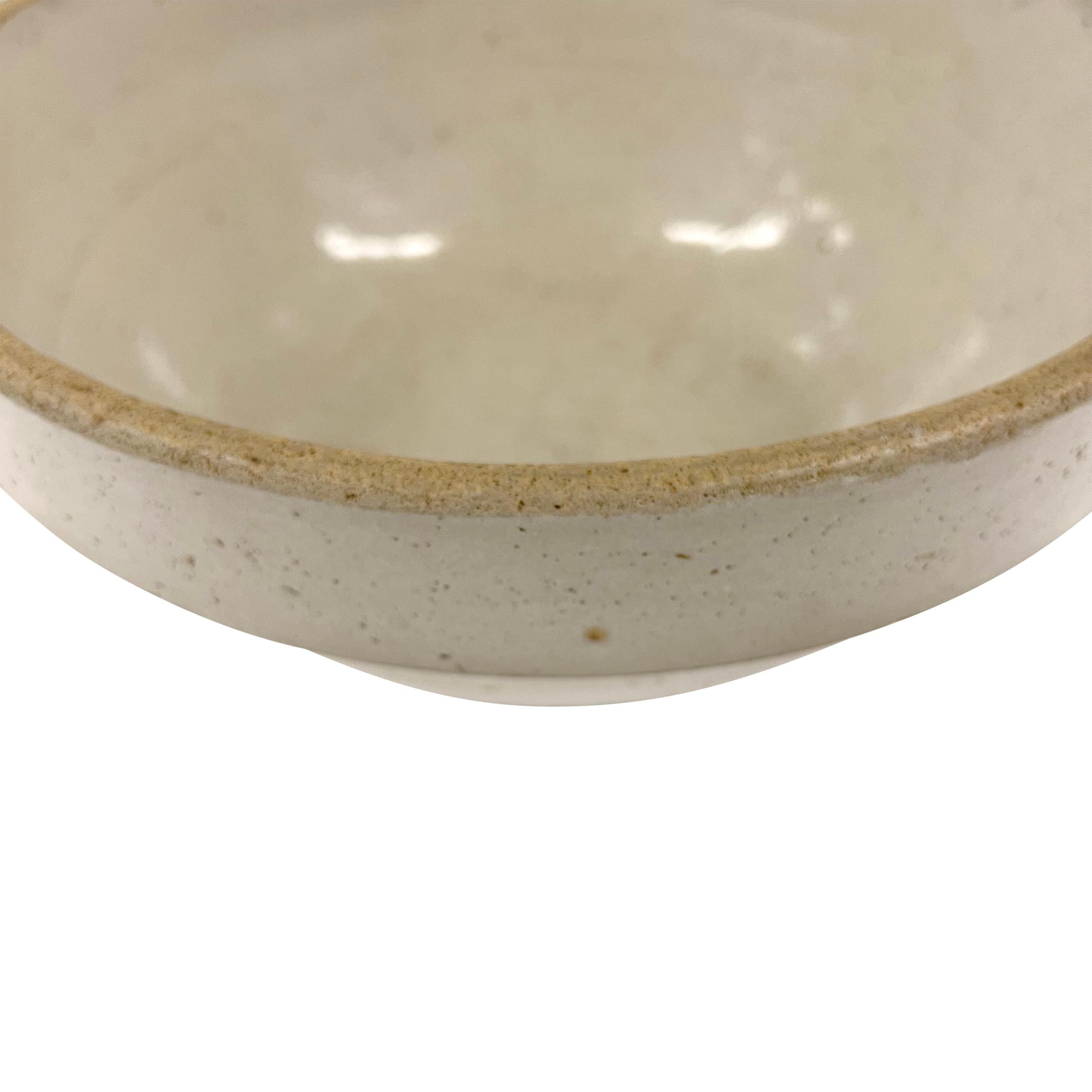 Set di cinque ciotole per mescolare in gres americano dei primi del '900 in vendita 3