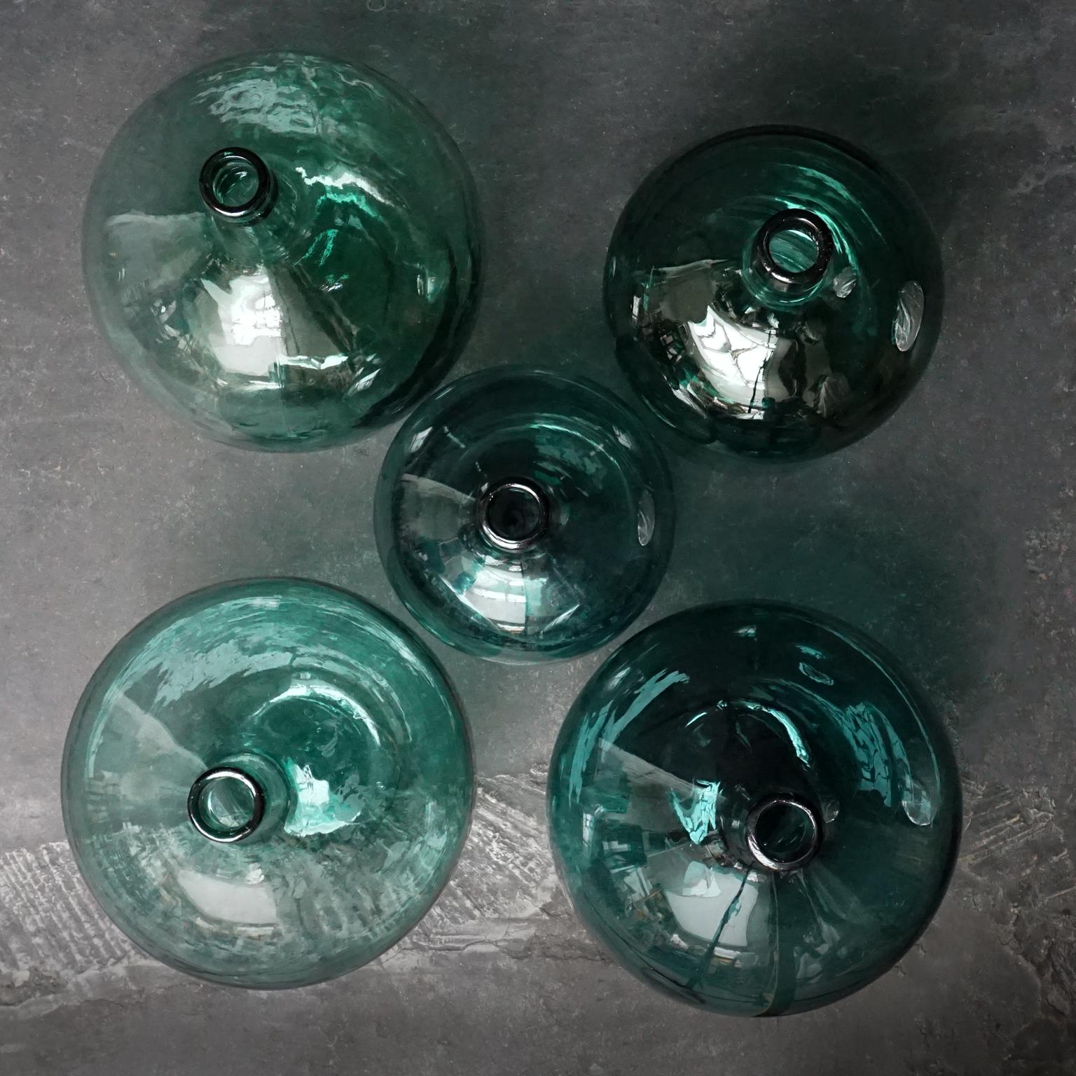 blue demijohn