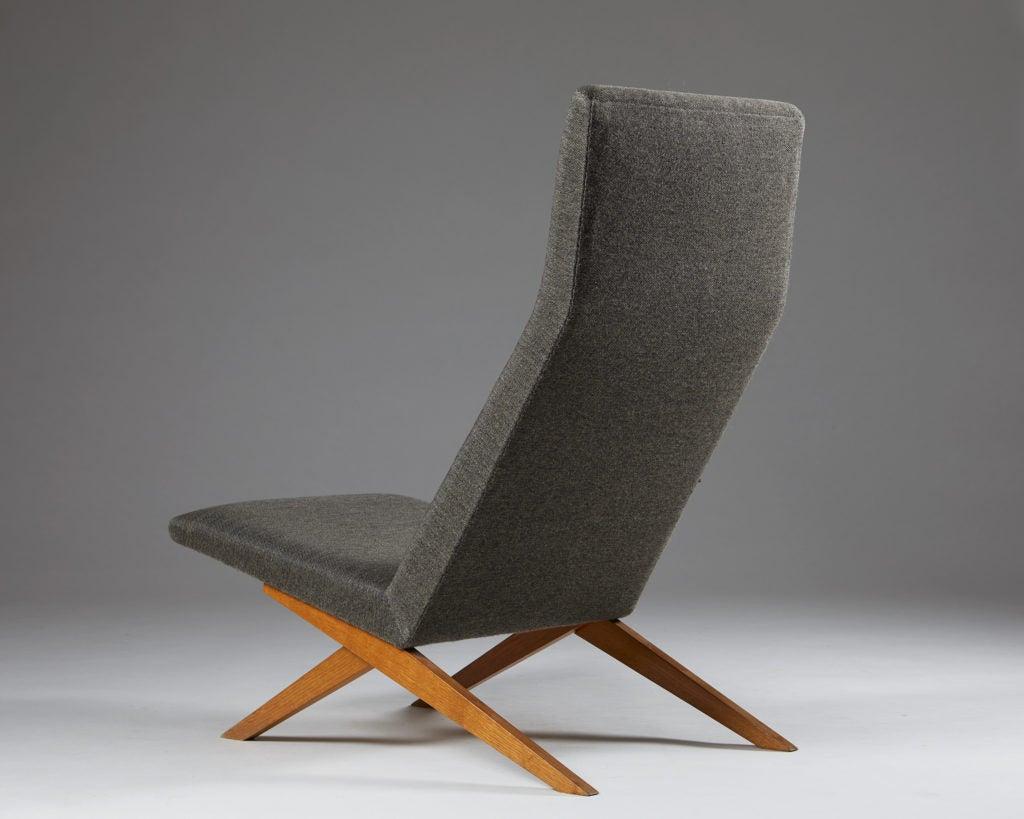 Set aus fünf Sesseln Entworfen von Bodil Kjaer für Harbo Sølvsten, Dänemark im Angebot 2
