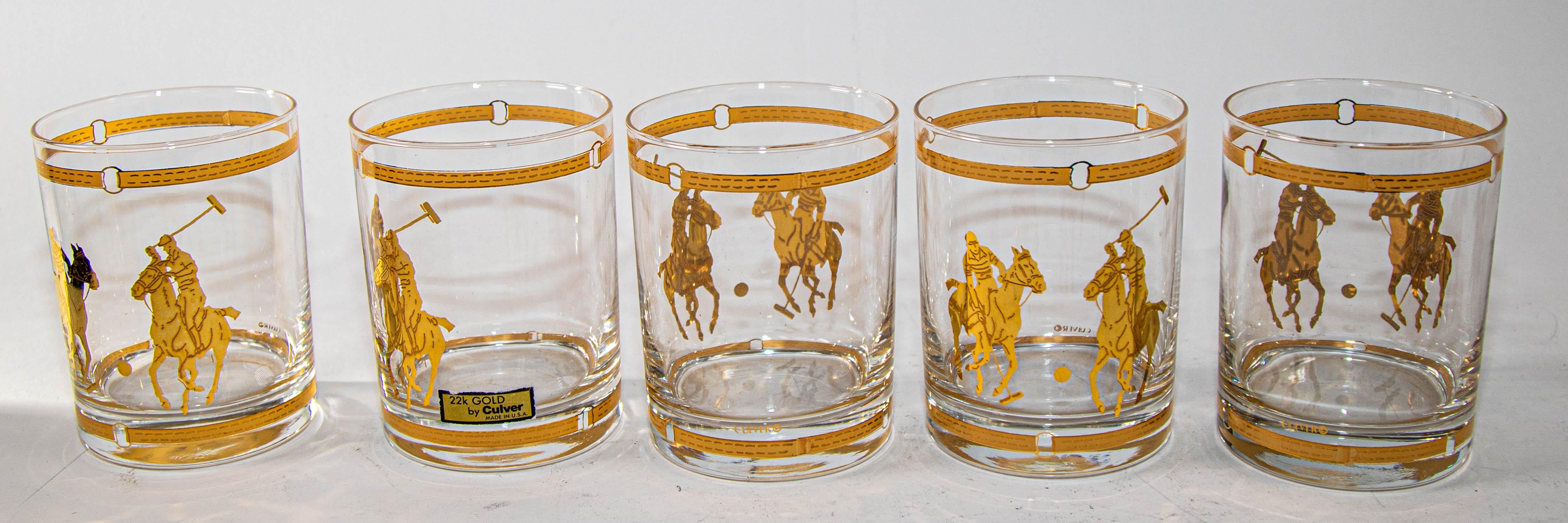 polo drinking glasses