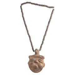 Set of Five Ethnic Necklaces in Different Materials