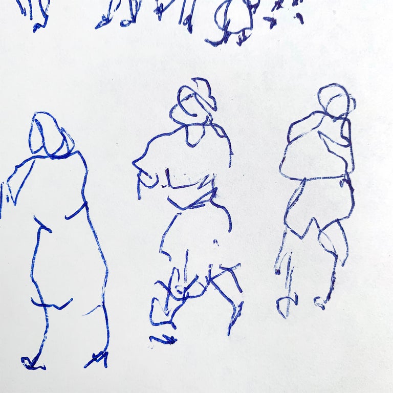 gestural figure sketches