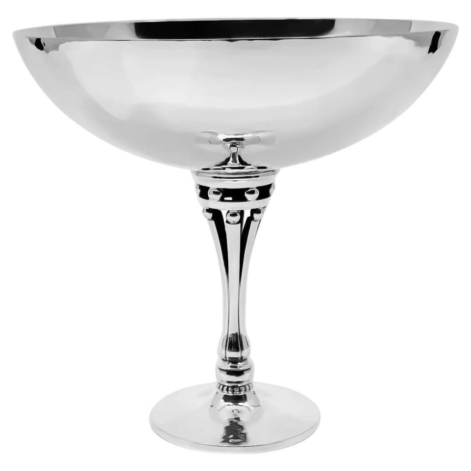 Set of five Georg Jensen Sterling Silver Champagne/Dessert Coupes 532D