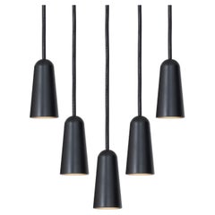 Fünferpack Henrik Tengler 3493-8 Massiv Schwarz EDT von Konsthantverk