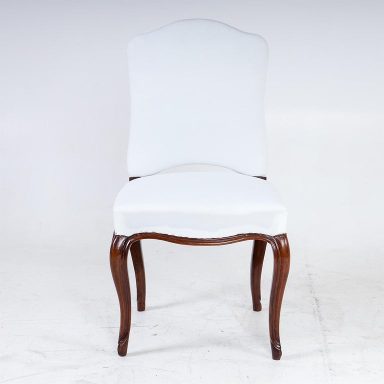 Set of Five Italian Baroque Chairs, 18th Century For Sale at 1stDibs