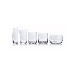 Set of Five Joe Colombo '5-in-1' Glass Vases by Karakter