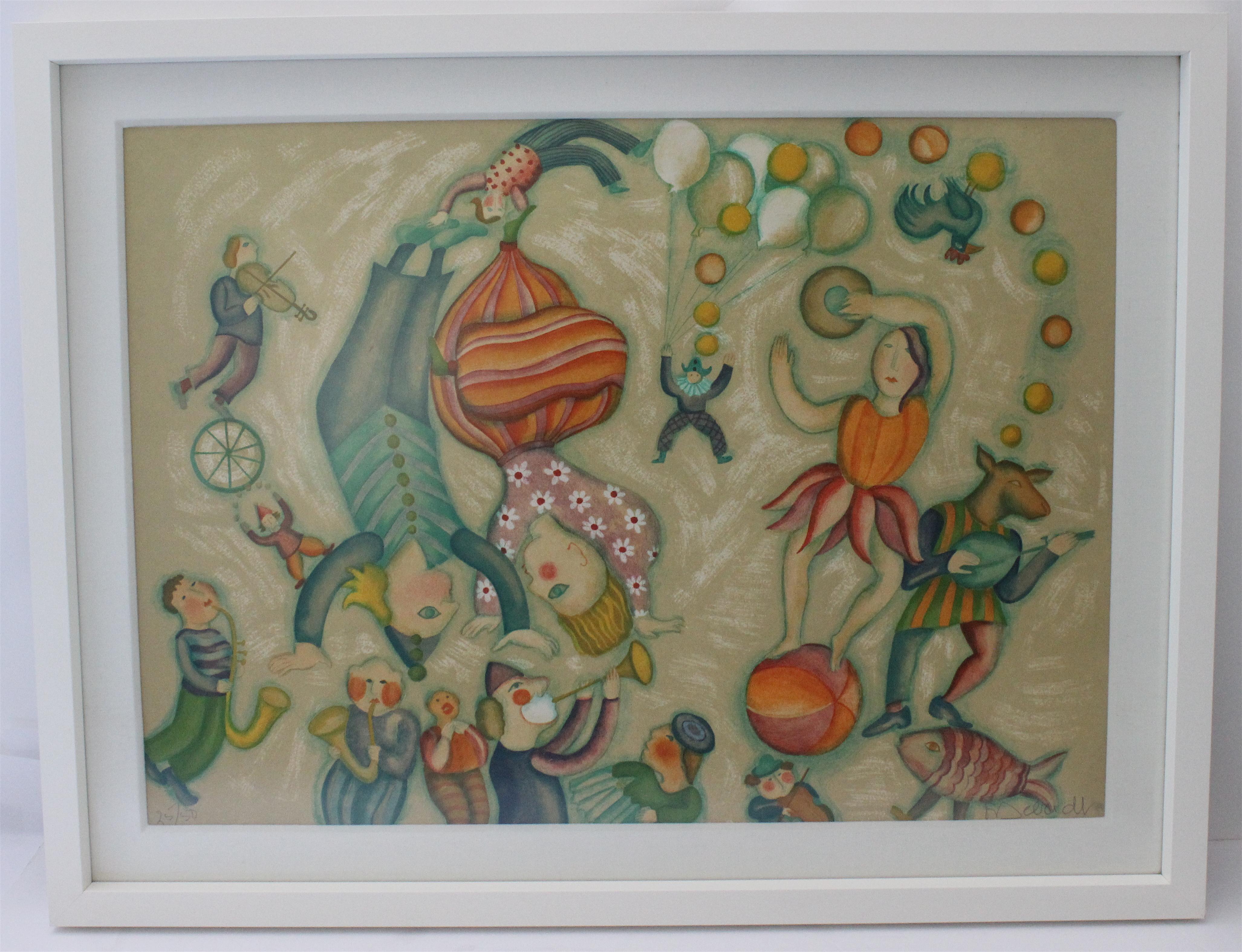 Set of Five Lithographs 