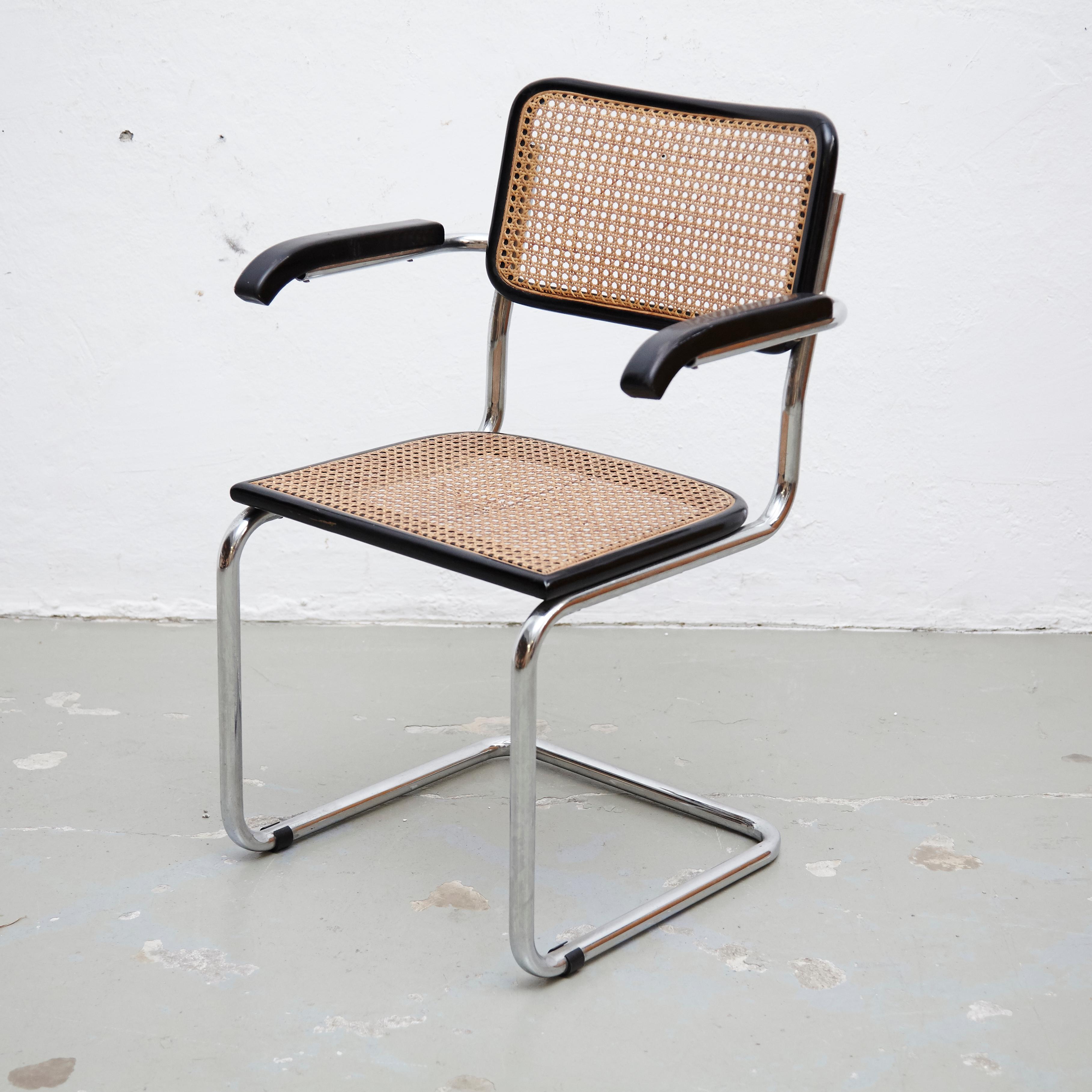 Set of Five Marcel Breuer Cesca Chairs, circa 1970 In Good Condition In Barcelona, Barcelona