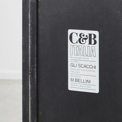 Set of Five Mario Bellini 'Gli Scacchi' Chess Pieces for C&B Italia, 1971