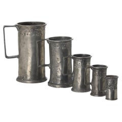 Set of five measures - 19th century
