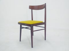 Set di cinque sedie da pranzo del Mid Century, Danimarca, anni '70