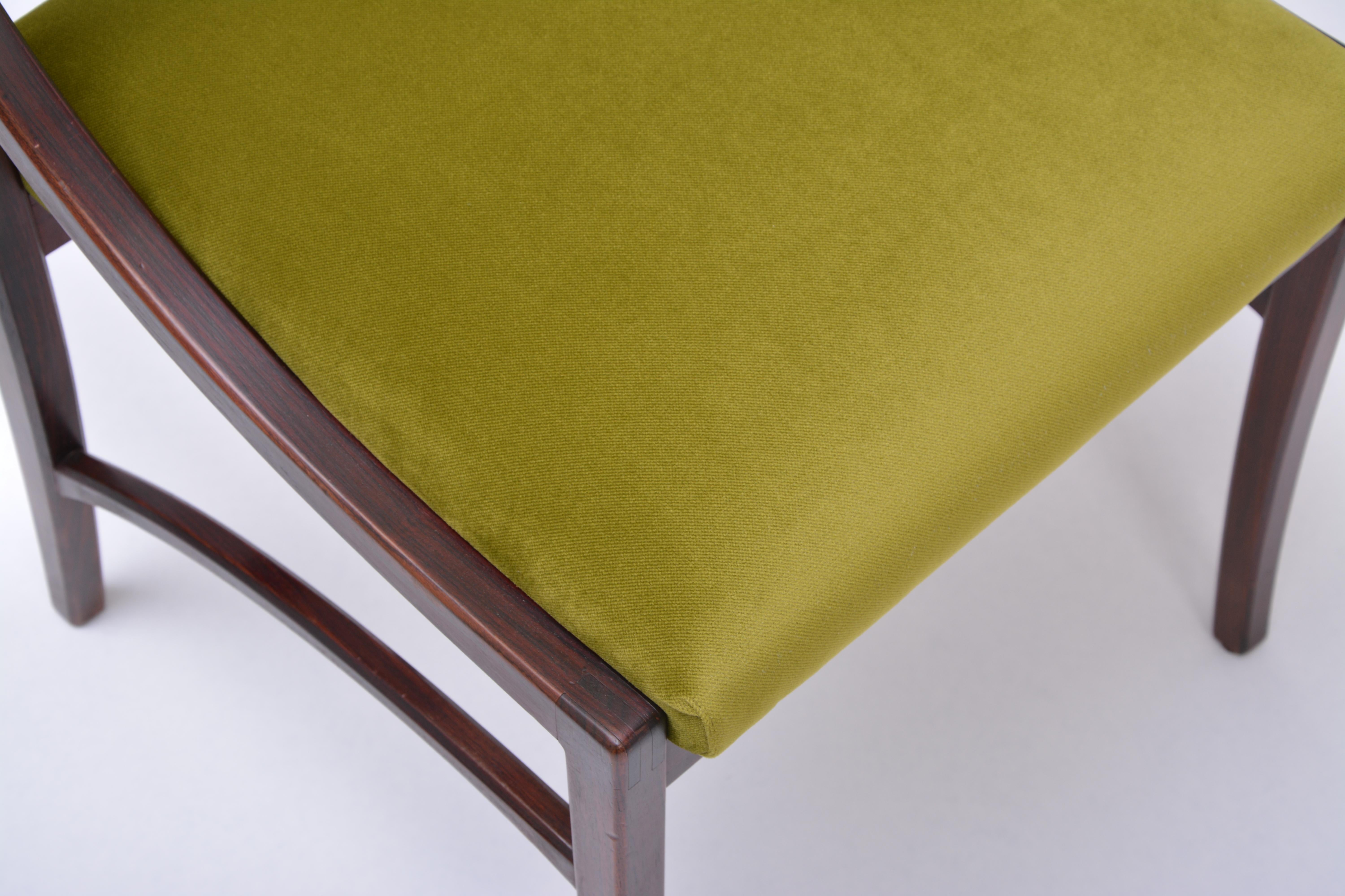 Ensemble de cinq chaises de salle à manger de style Modernity Greene Greene par Ico Parisi  en vente 3
