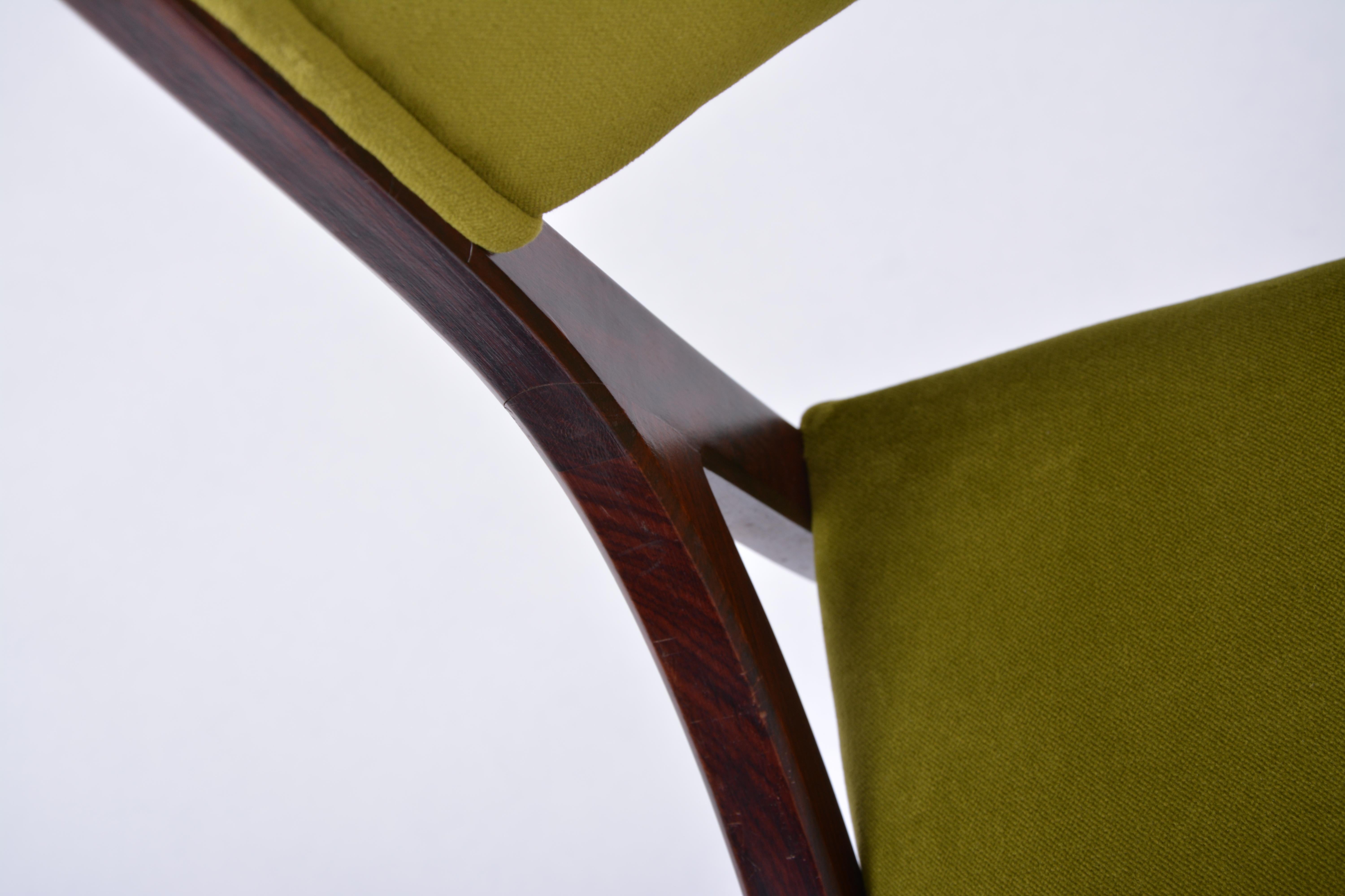 Ensemble de cinq chaises de salle à manger de style Modernity Greene Greene par Ico Parisi  en vente 9