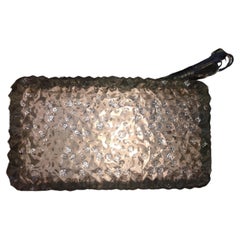 Set of Five Mid Century Modern Murano Cracked Ice Wall Sconces Italy