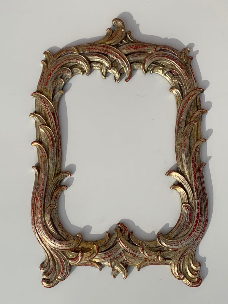 Set of Five Miniature Rococo Style Mirror / Photo Frames at 1stDibs