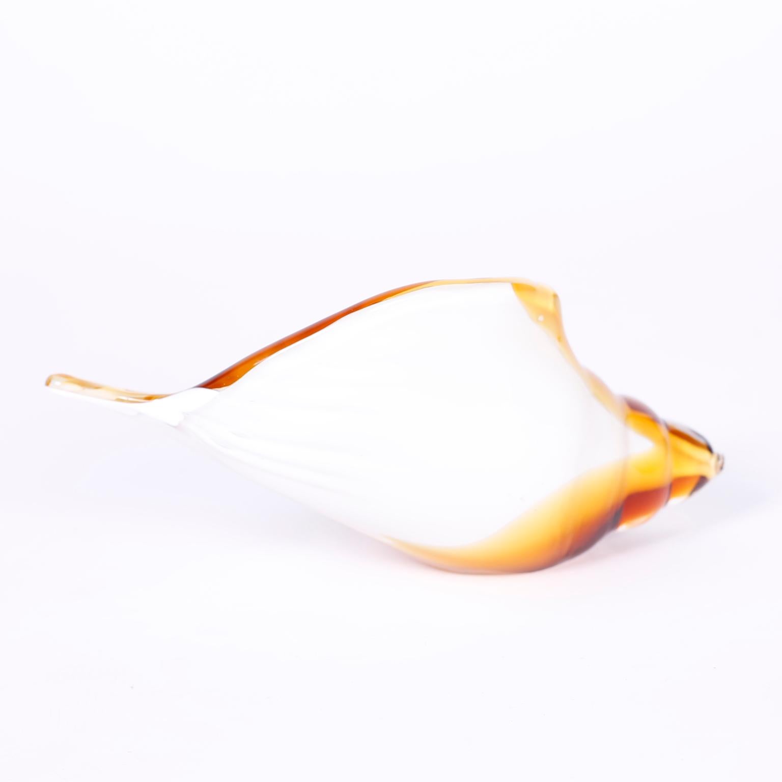 Set of Five Murano Glass Seashells 5