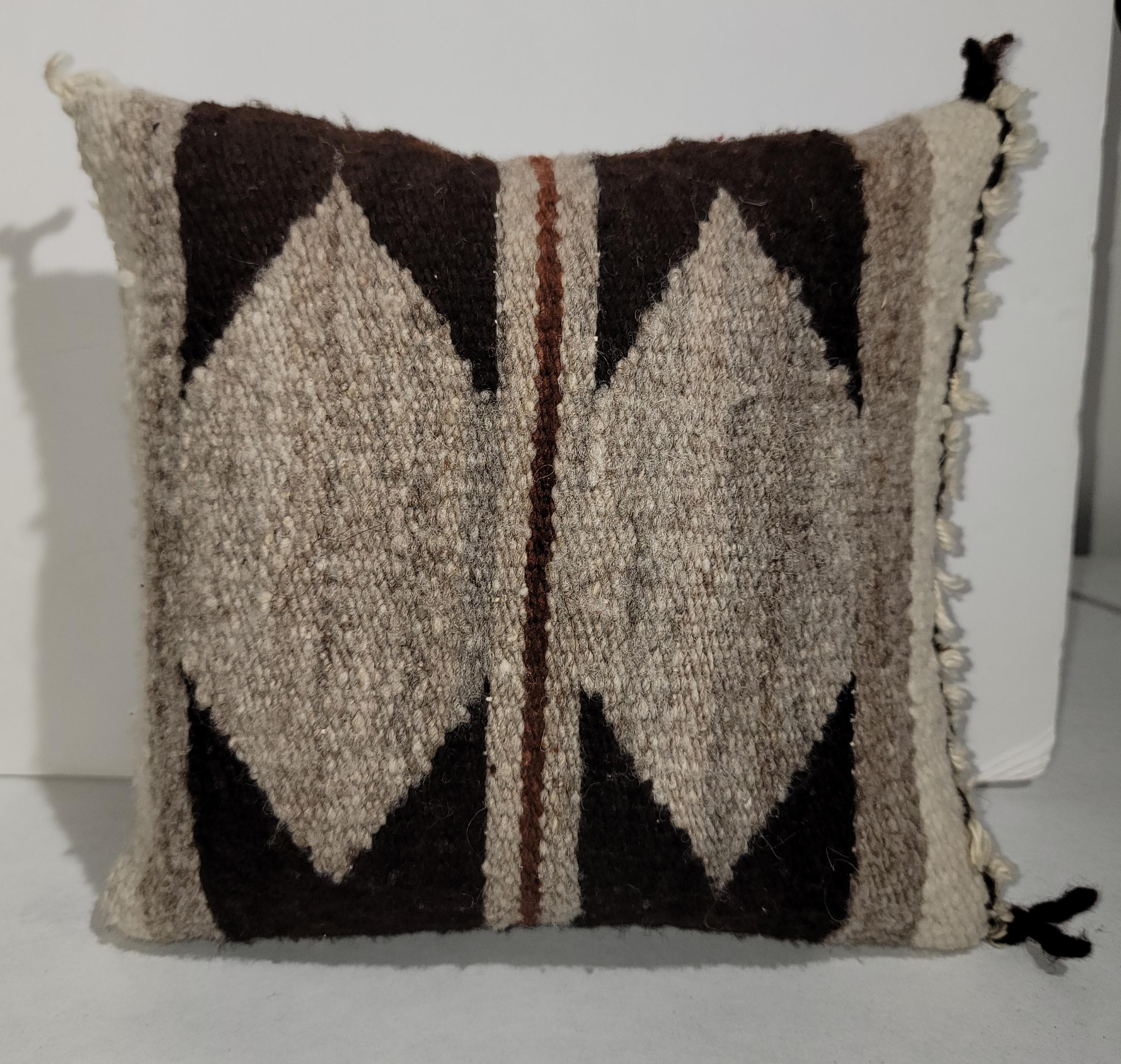Pelle Set di cinque cuscini Navajo Sampler in vendita