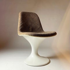 Set of Five Orbit Chairs and Original Dining Table by Vitra, Germany, 1965