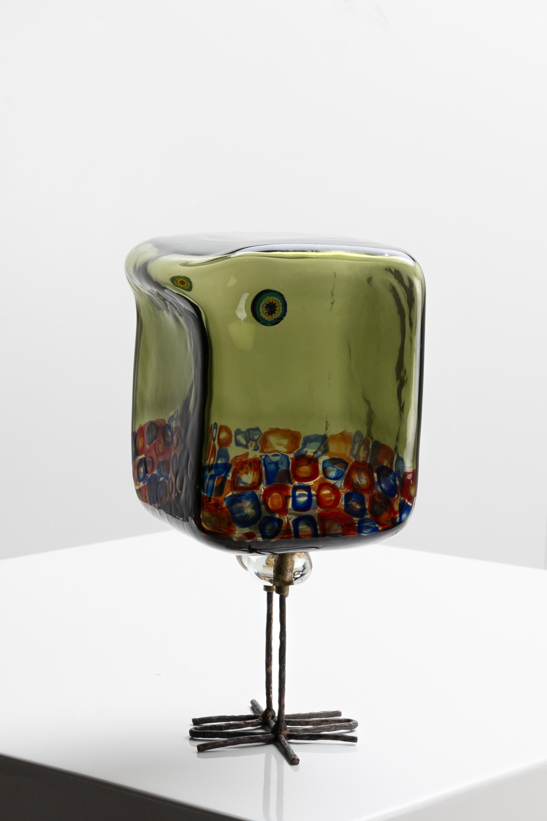 Set of five Pulcini glass birds by Alessandro Pianon 4