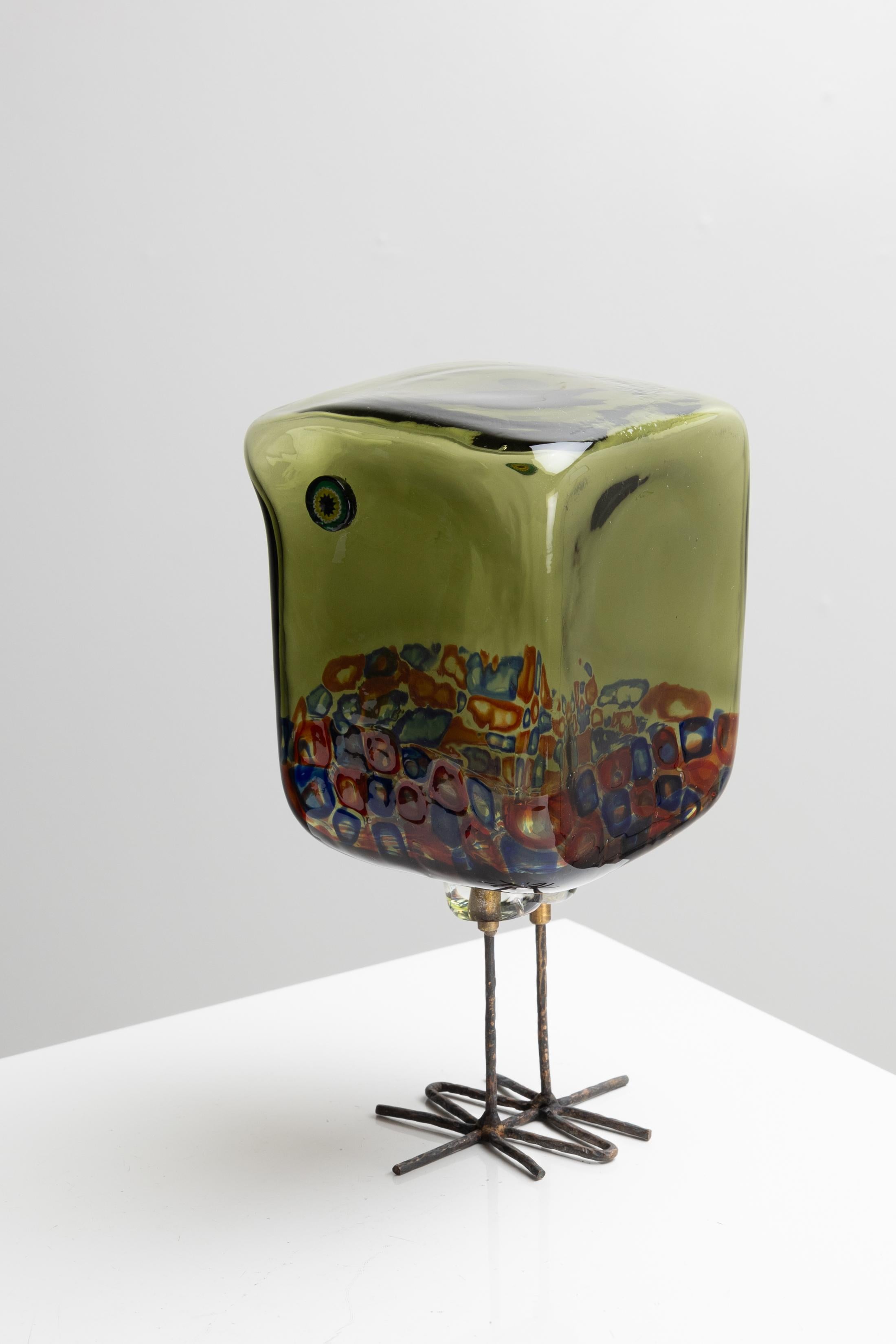 Set of five Pulcini glass birds by Alessandro Pianon 5