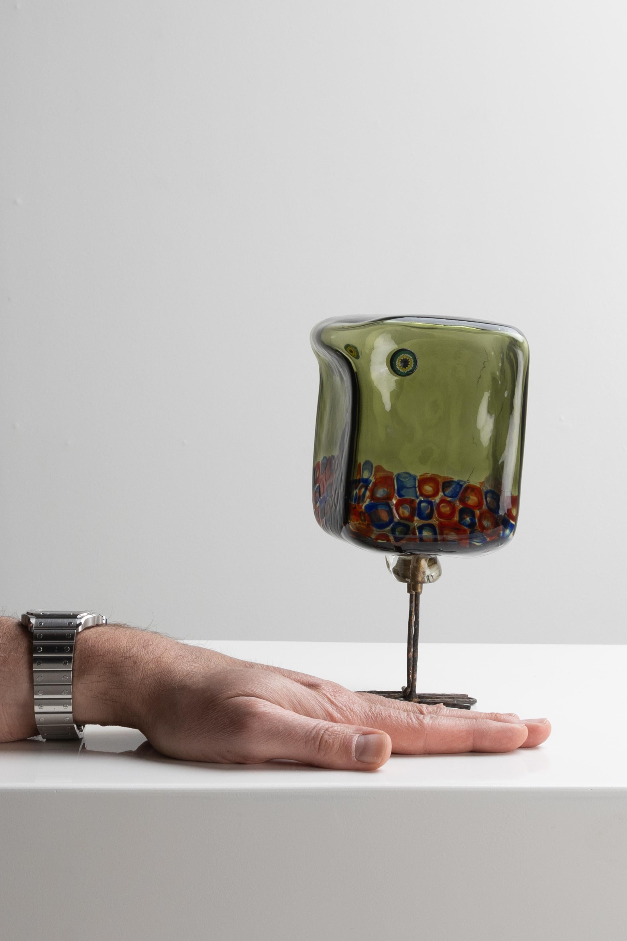 Set of five Pulcini glass birds by Alessandro Pianon 11