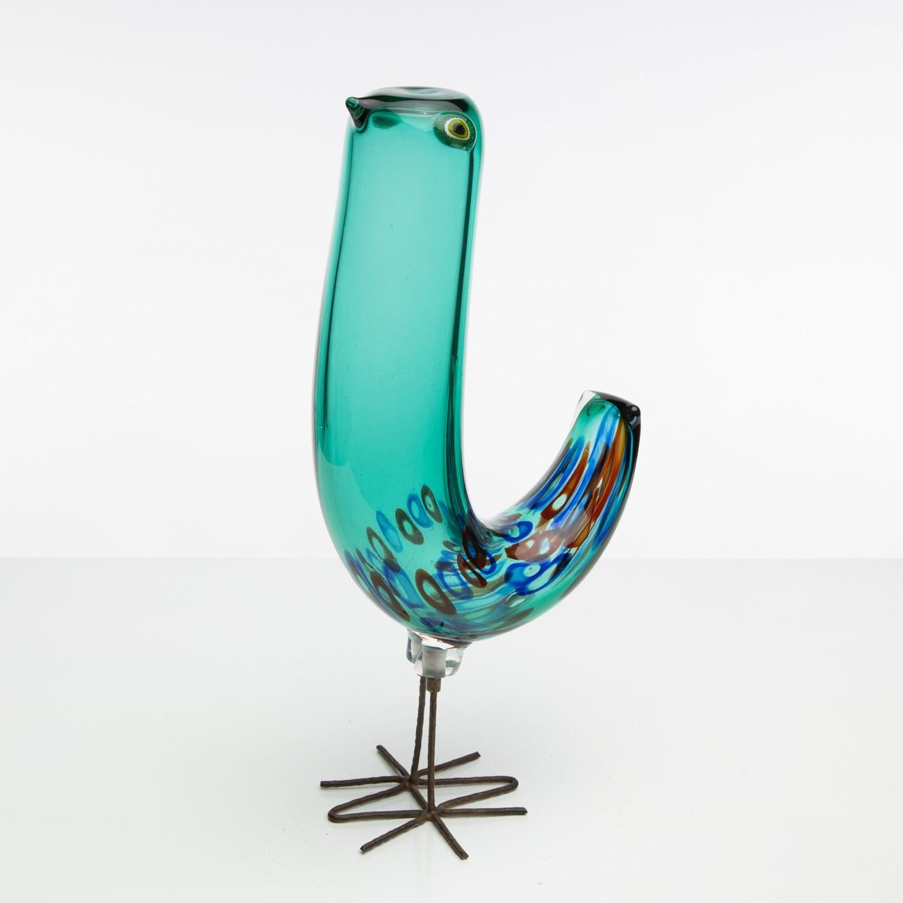 Ensemble de cinq oiseaux en verre Pulcini 'pulcino':: Alessandro Pianon:: Vetreria Vistosi 3