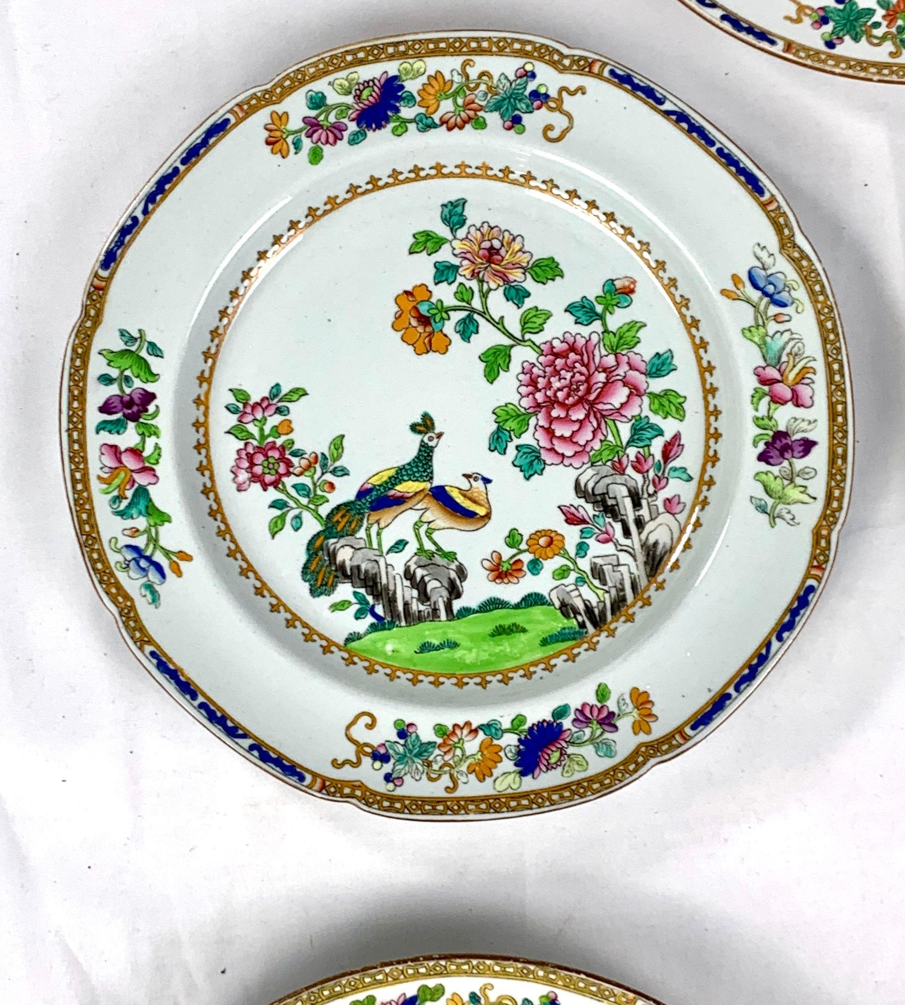 peacock china pattern