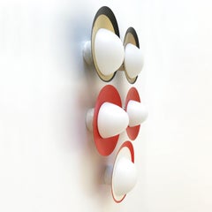 Set of Five Stunning Wall Lamps or Sconces by Kaiser Leuchten, 1980s, Germany