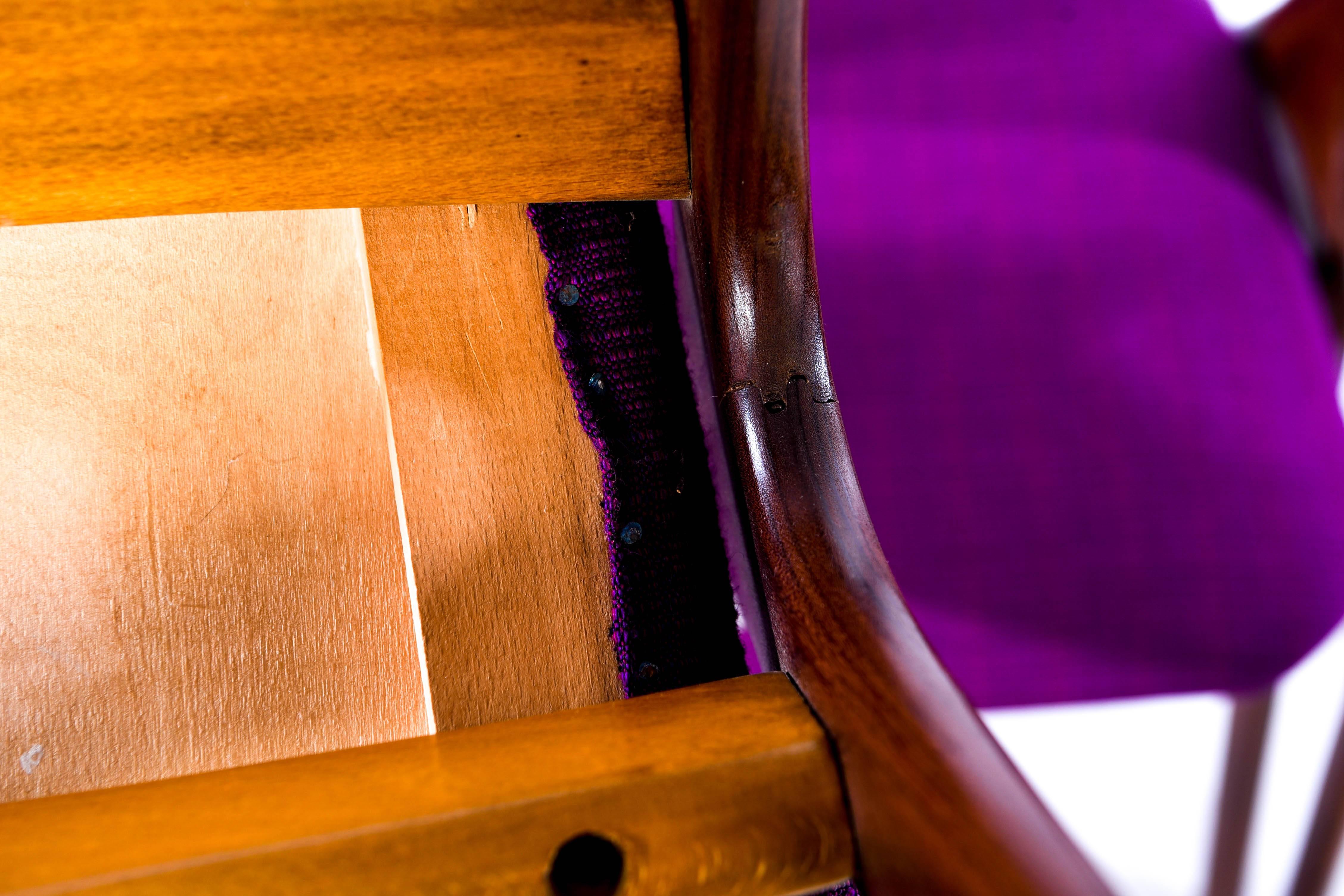 Set of Five Teak Side Chairs Attributed to Johannes Andersen 3