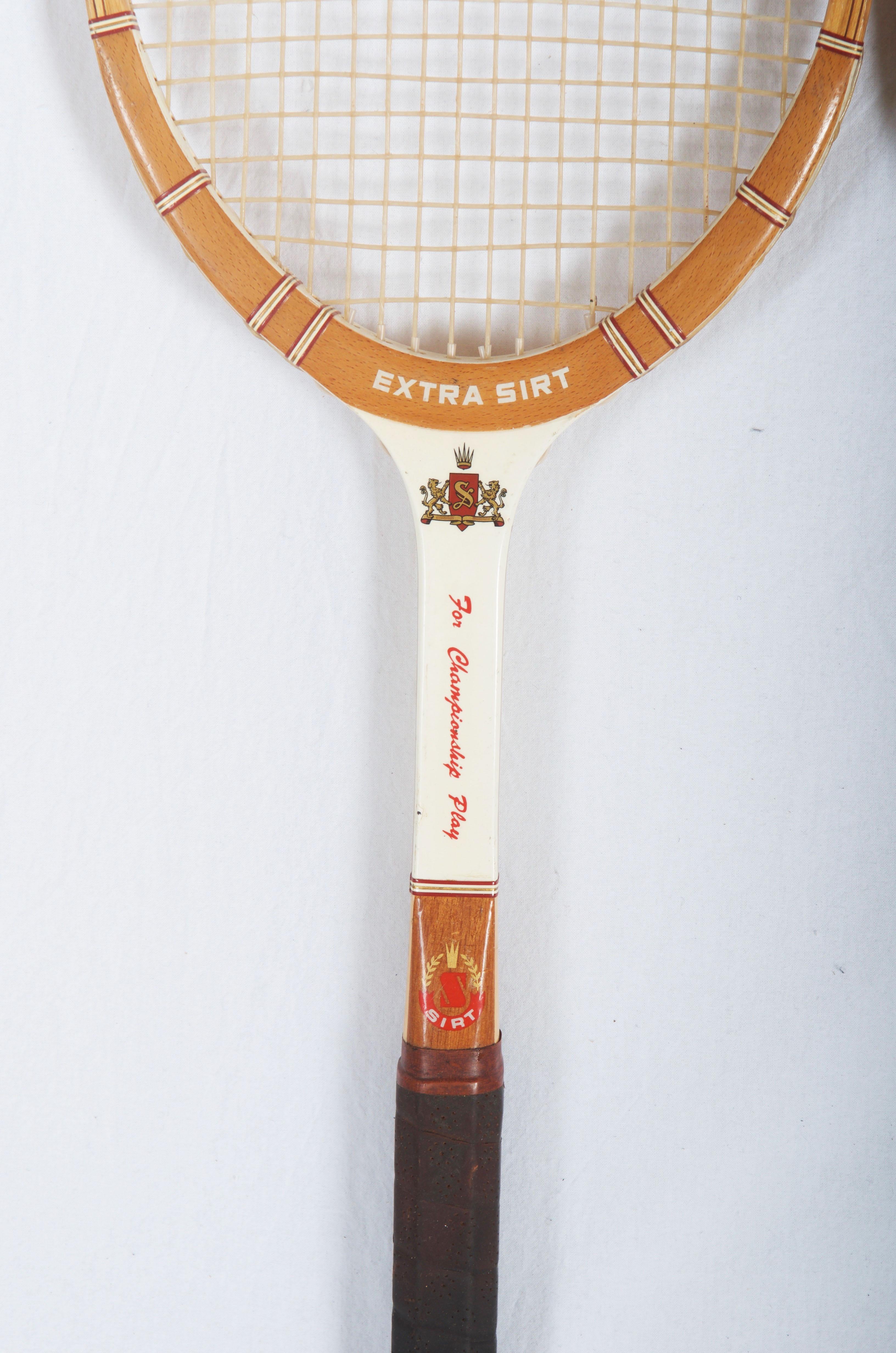 vintage tennis raquets